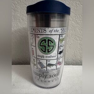 Tervis Simply Southern Elements of the Prep Life 16oz Tumbler with Slide Sip Lid